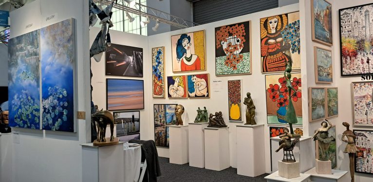 Artexpo NY 2024 booth Artexpo NY 2024 booth