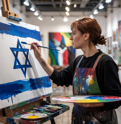 a-photograph-of-a-focused-israeli-artist_u30815d6Rw2NH63EnEbgGQ_mdU7dHfCTlWTO2tKZJET6w